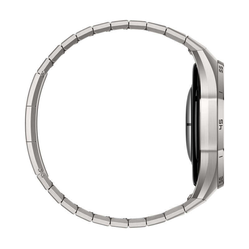 Pametna ura Huawei Watch GT 6 Pro, 46mm, srebrna (srebrn pašček)