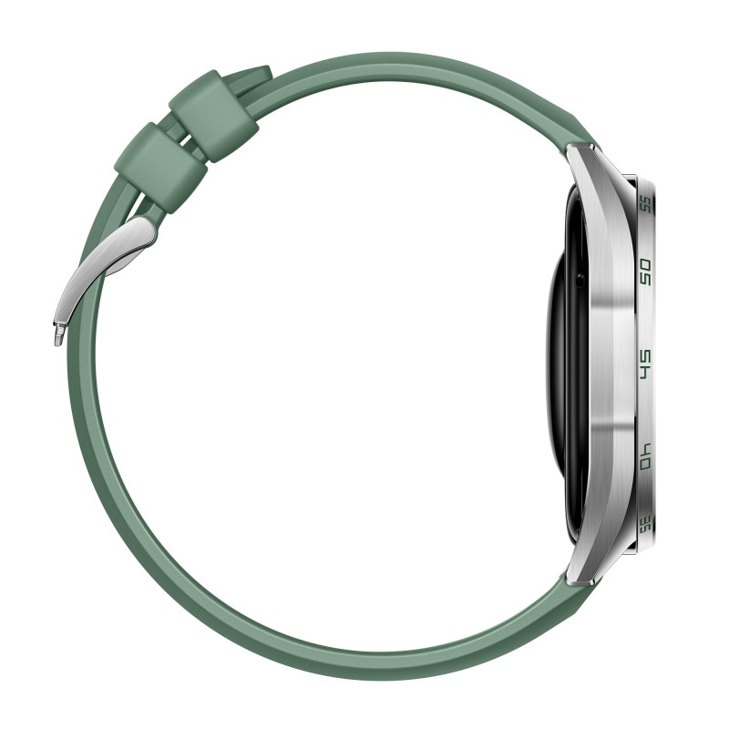 Pametna ura Huawei Watch GT 6, 46mm, srebrna (zelen pašček)