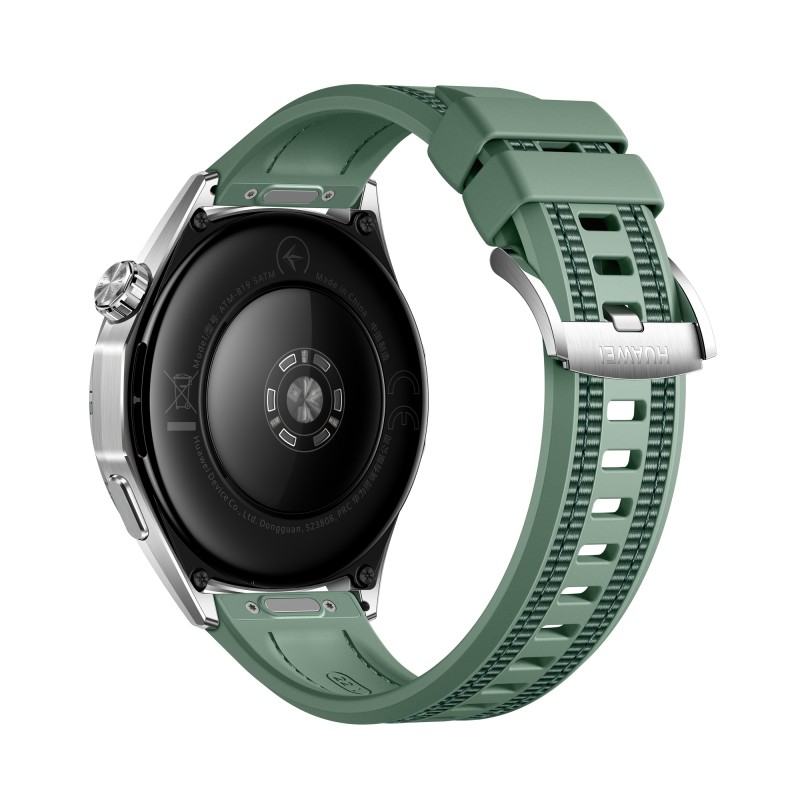 Pametna ura Huawei Watch GT 6, 46mm, srebrna (zelen pašček)