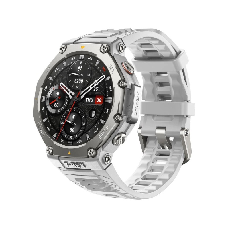 Pametna ura Amazfit T-Rex 3, siva (siv  pašček)
