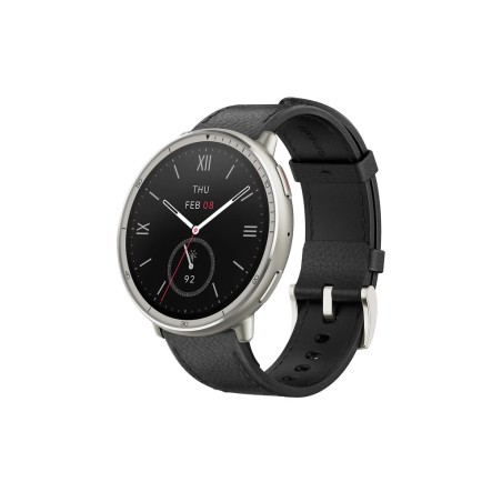 Pametna ura Amazfit Active 2 Round, črna (črn pašček)