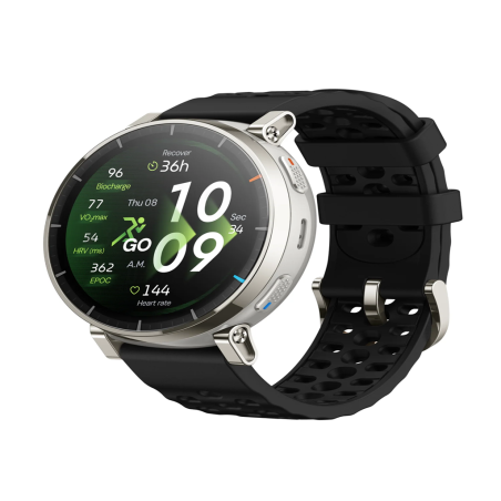 Pametna ura Amazfit Active 3 Premium, srebrna