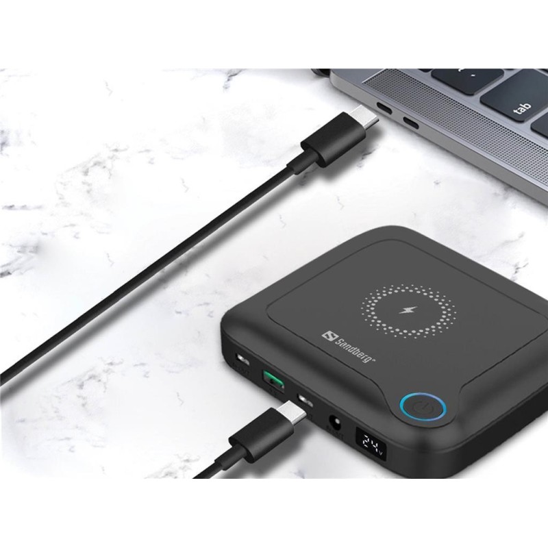 Prenosna baterija Powerbank Sandberg All-in-1 Laptop 25000, 25000 mAh