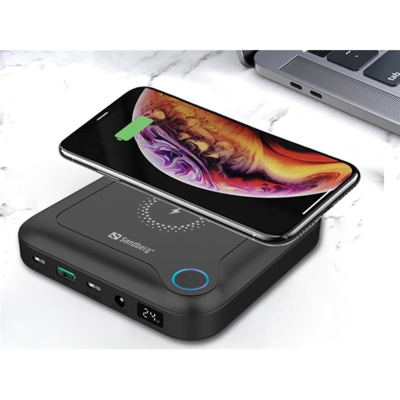 Prenosna baterija Powerbank Sandberg All-in-1 Laptop 25000, 25000 mAh