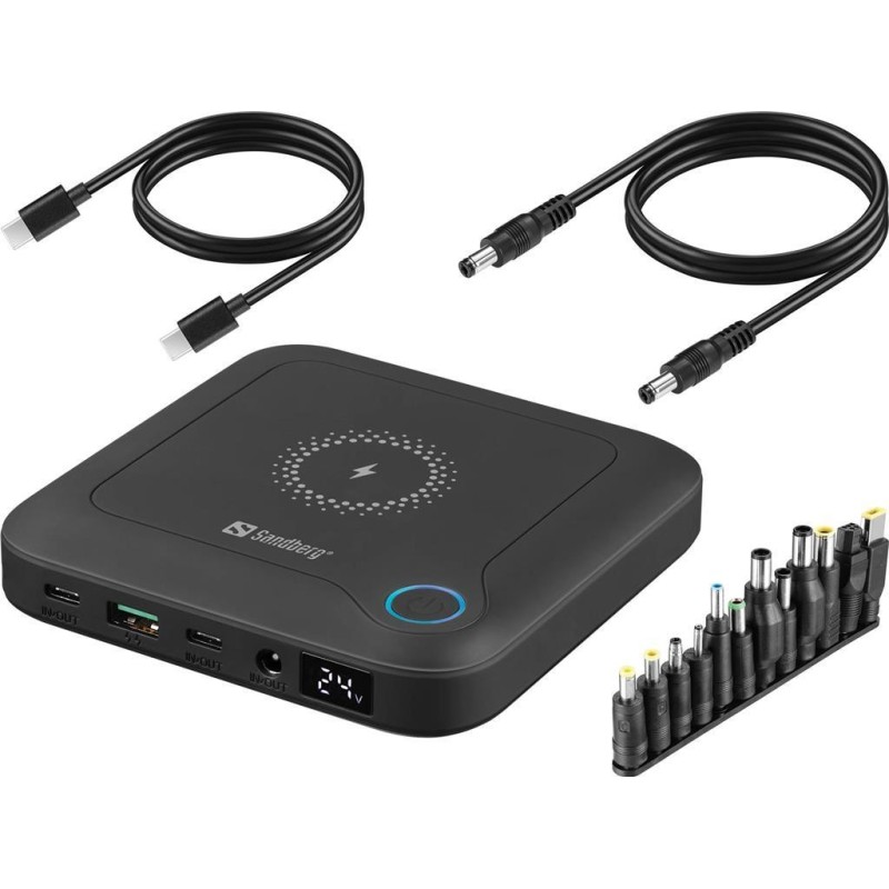 Prenosna baterija Powerbank Sandberg All-in-1 Laptop 25000, 25000 mAh