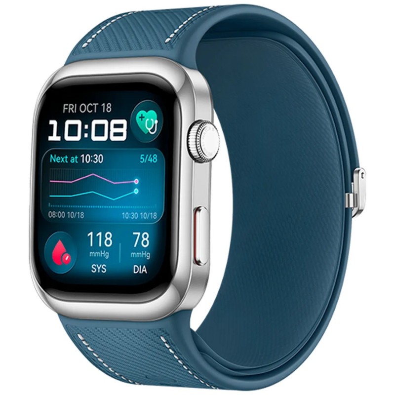 Pametna ura Huawei Watch D2, srebrna (moder pašček)