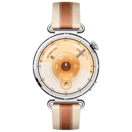 Pametna ura Huawei Watch GT 6, 41mm, srebrna (rjav pašček)