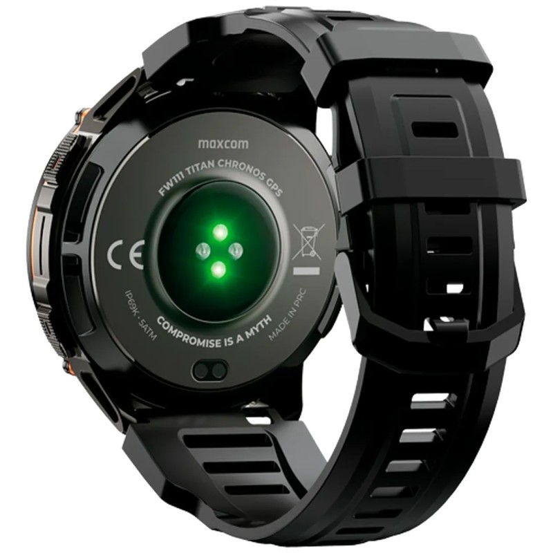 Pametna ura Maxcom FW111 Chronos GPS, črna