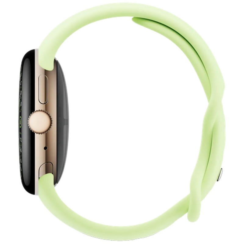 Pametna ura Google Pixel Watch 4, 41mm, zlata (zelen pašček)