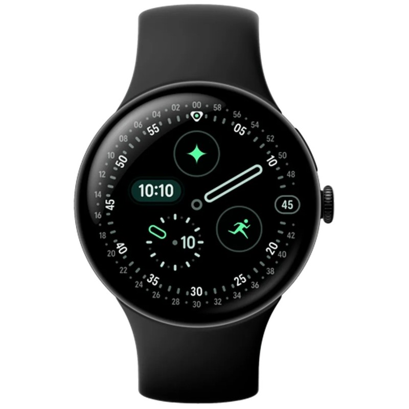 Pametna ura Google Pixel Watch 4, 45mm, črna (črn pašček)