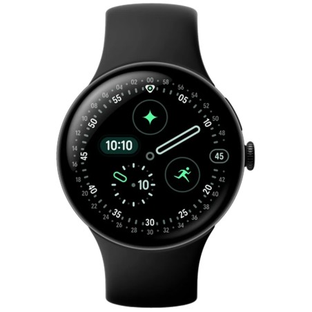 Pametna ura Google Pixel Watch 4, 45mm, črna (črn pašček)