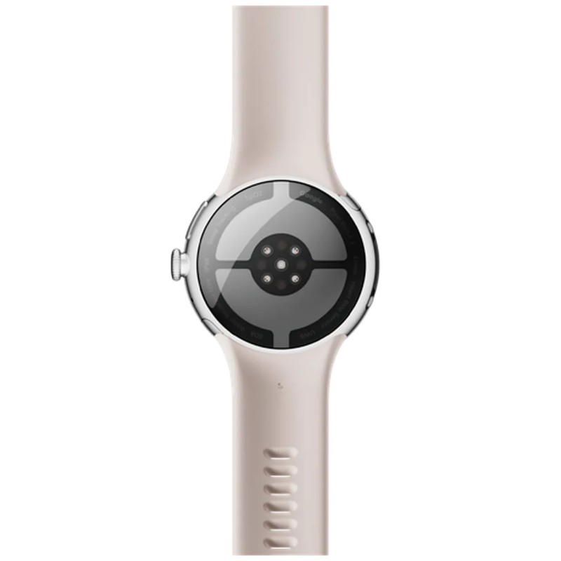Pametna ura Google Pixel Watch 4, 41mm, srebrna (bež pašček)