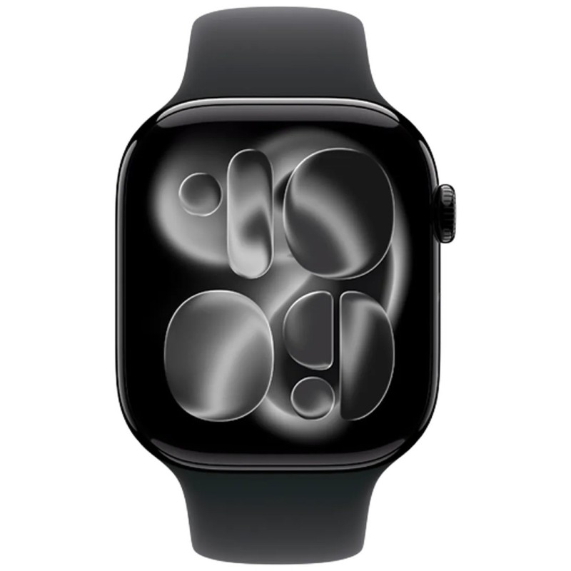 Pametna ura Apple Watch Series 11, 42mm, črna (črn pašček S/M)