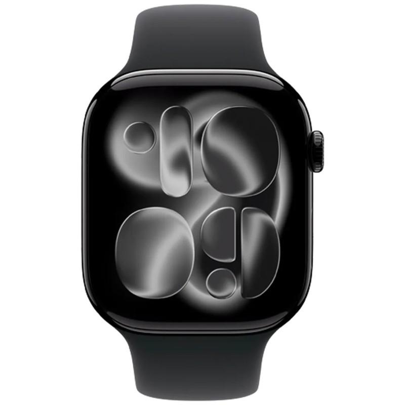 Pametna ura Apple Watch Series 11, 46mm, črna (črn pašček M/L)