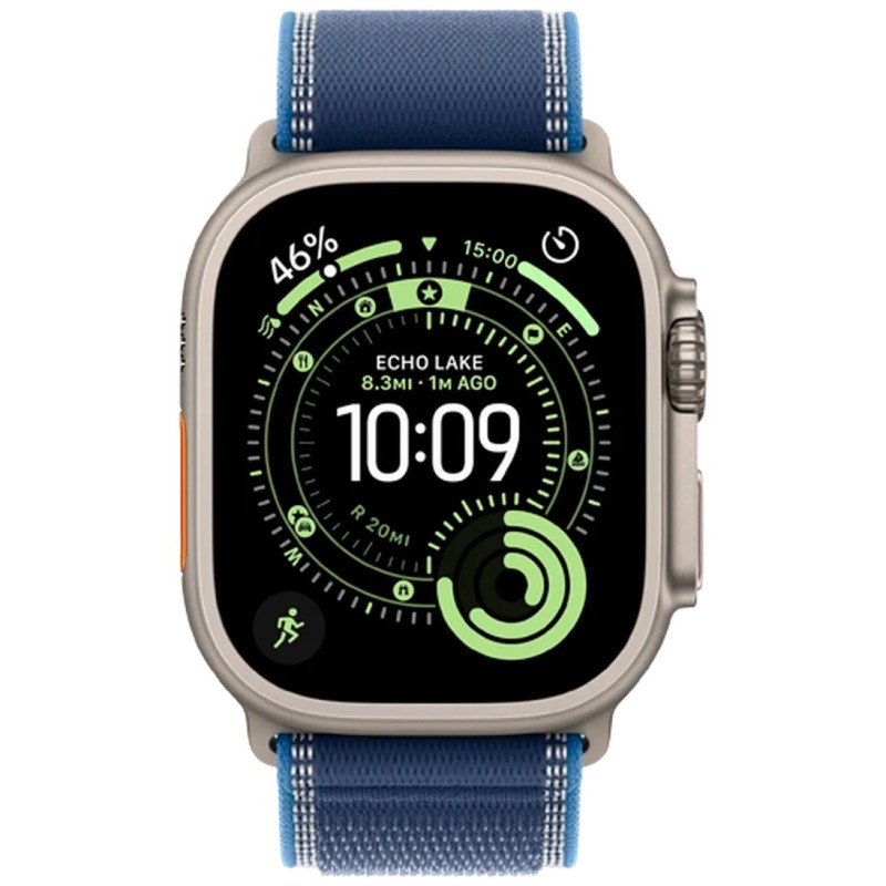 Pametna ura Apple Watch Ultra 3, 49mm, srebrna (moder pašček M/L)