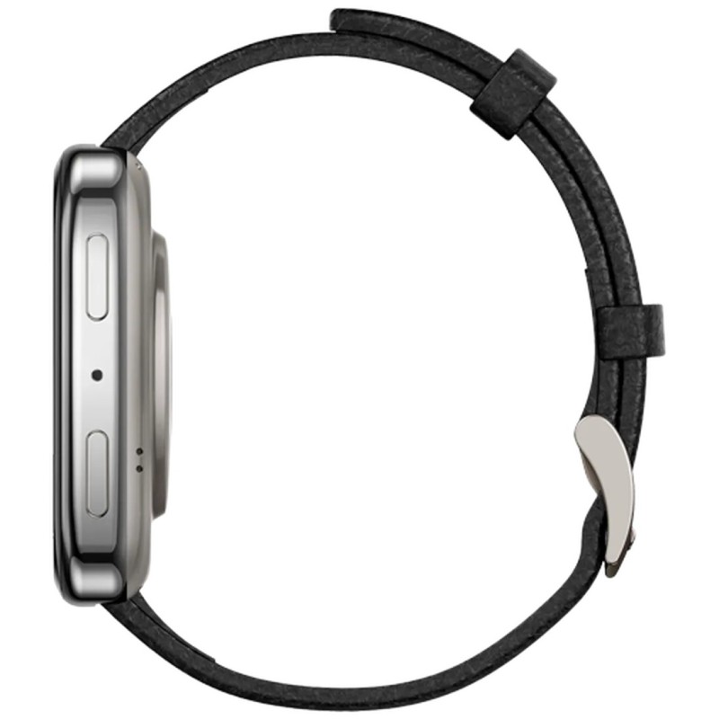 Pametna ura Amazfit Active 2 Square, srebrna (črn pašček)