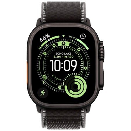 Pametna ura Apple Watch Ultra 3, 49mm, črna, (črn M/L)