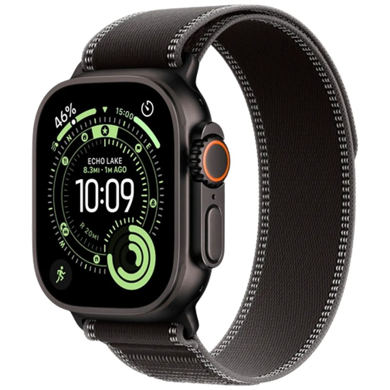 Pametna ura Apple Watch Ultra 3, 49mm, črna, (črn M/L)