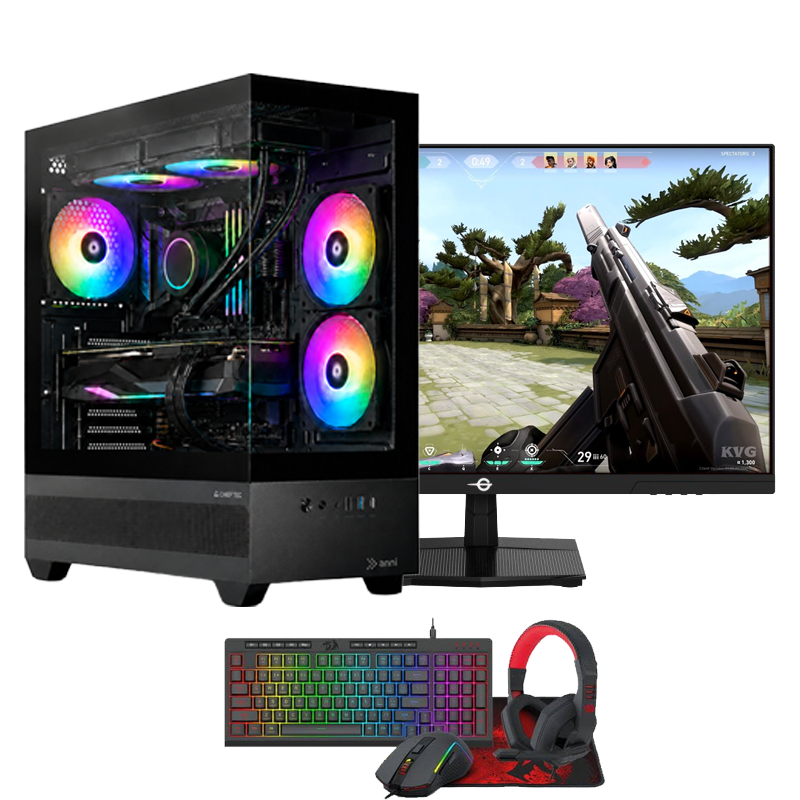 Rač. komplet ANNI Gamer Optimal R5 7500F / RTX 5050 / 16 GB / 1TB / W11H