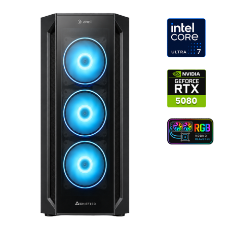 Računalnik ANNI Gamer Elite Ultra 7 265KF / RTX 5080 / 32 GB / 2 TB