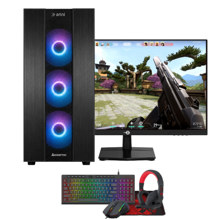 Rač. komplet ANNI Gamer Optimal Lite R5 5500 / RTX 3050 / 16 GB / 1 TB / W11H