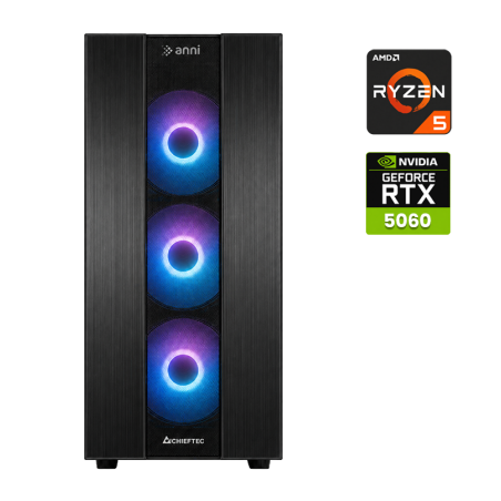 Računalnik ANNI Gamer Advanced R5 9500F / RTX 5060 / 16 GB / 1 TB