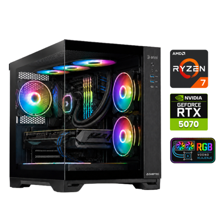 Računalnik ANNI Gamer Extreme R7 7800X3D / RTX 5070 / 32 GB / 2 TB