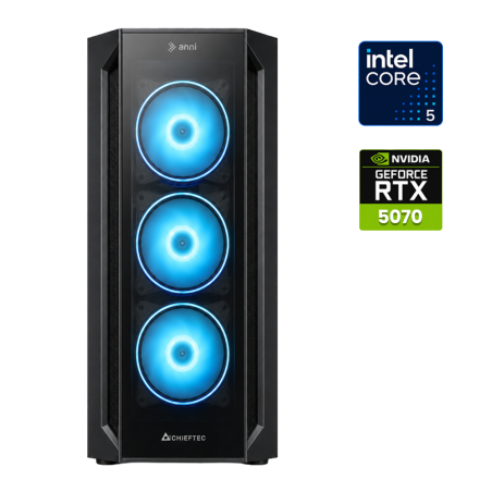 Računalnik ANNI Gamer Extreme i5-14400F / RTX 5070 / 32 GB / 2 TB
