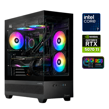 Računalnik ANNI Gamer Extreme i7-14700F / RTX 5070 Ti / 32 GB / 2 TB