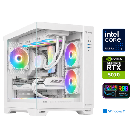 Računalnik ANNI Gamer Extreme Ultra 7 265F / RTX 5070 / 32 GB / 2 TB / W11H