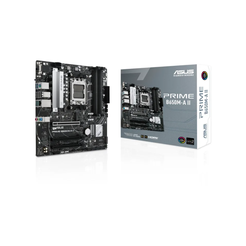 Matična plošča ASUS PRIME B650M-A II-CSM AM5, mATX, DDR5