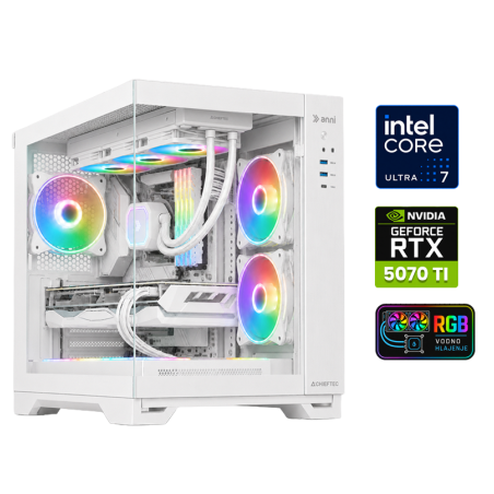 Računalnik ANNI Gamer Elite Ultra 7 265KF / RTX 5070 Ti / 64 GB / 2 TB