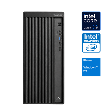 Računalnik ANNI Office Advanced Ultra 5 225 / Intel Graphics / 16 GB / 1 TB/W11P