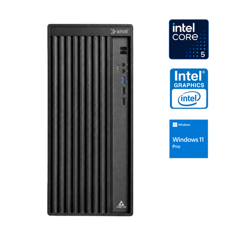 Računalnik ANNI Office Advanced i5-14400 / Intel UHD / 16 GB / 1 TB / W11P