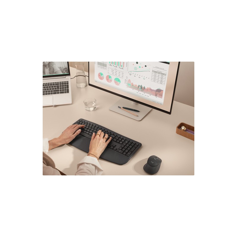 Miška Logitech Signature Comfort Plus M850 L, grafitna
