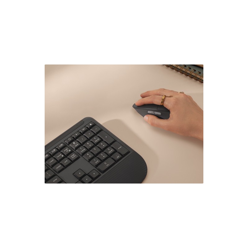 Komplet miške in tipkovnice Logitech MK880, grafitna