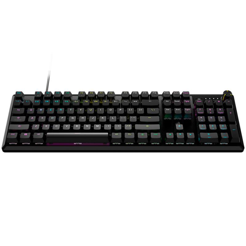 Tipkovnica Corsair K70 Core, RGB, črna