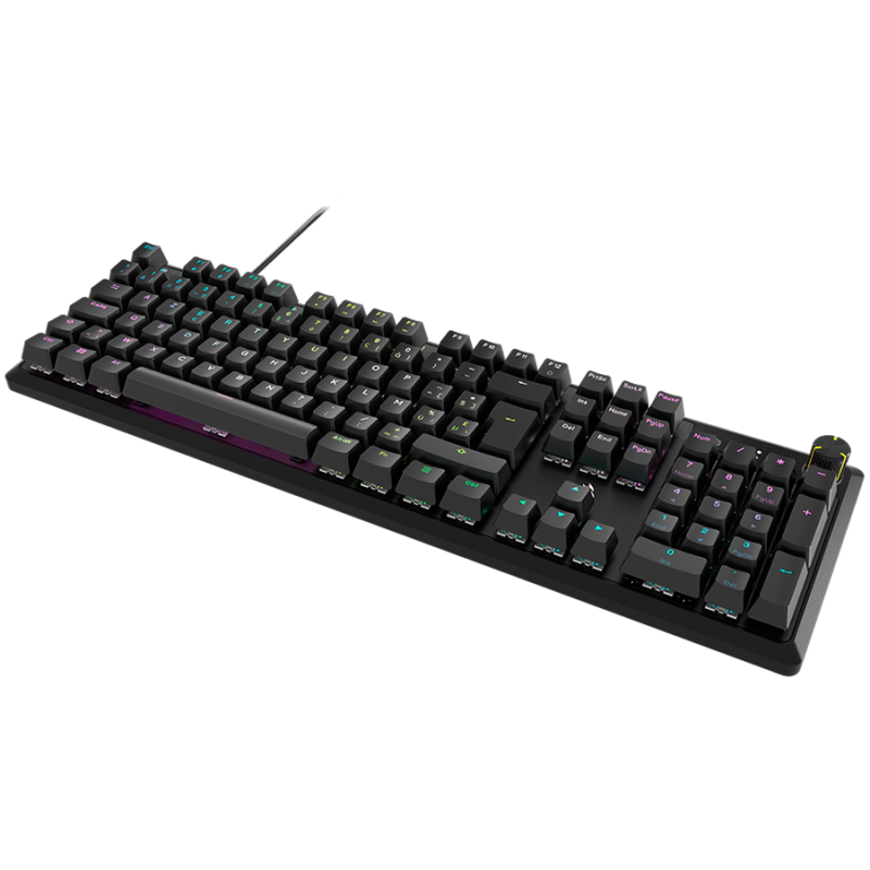Tipkovnica Corsair K70 Core, RGB, črna