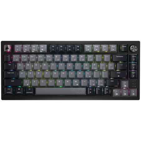 Tipkovnica Corsair K65 Plus, RGB, črna