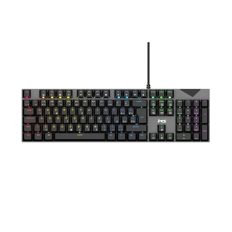 Tipkovnica MS ELITE K-700C, črna