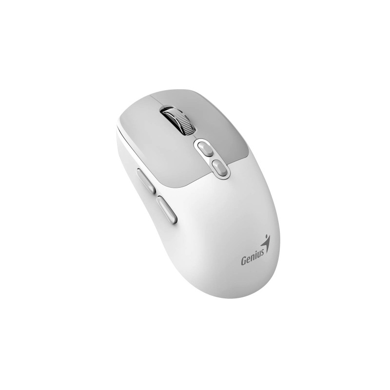 Miška Genius NX-8080S, belo-siva