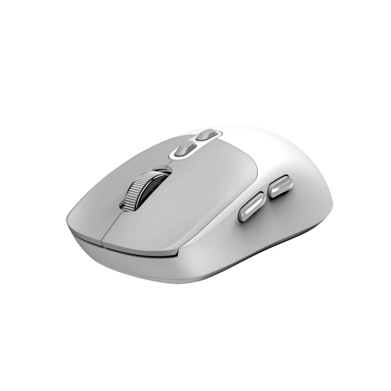 Miška Genius NX-8080S, belo-siva