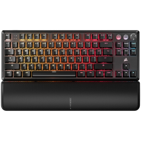 Tipkovnica Corsair K70 Pro TKL, črna
