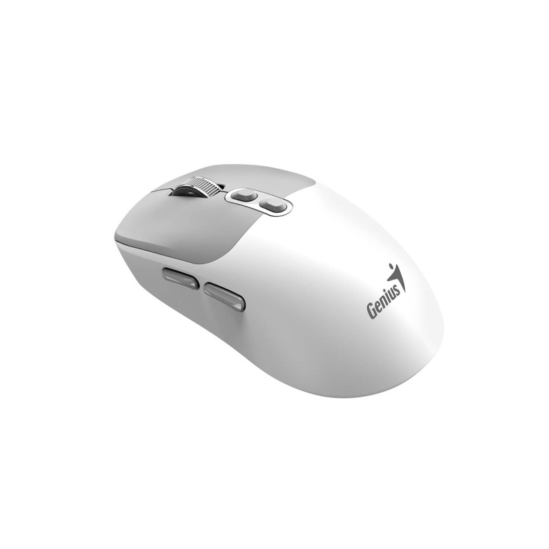 Miška Genius NX-8080S, belo-siva