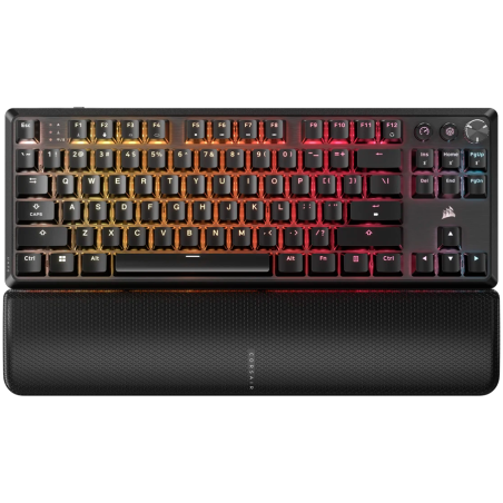 Tipkovnica Corsair K70 Core TKL, RGB, črna