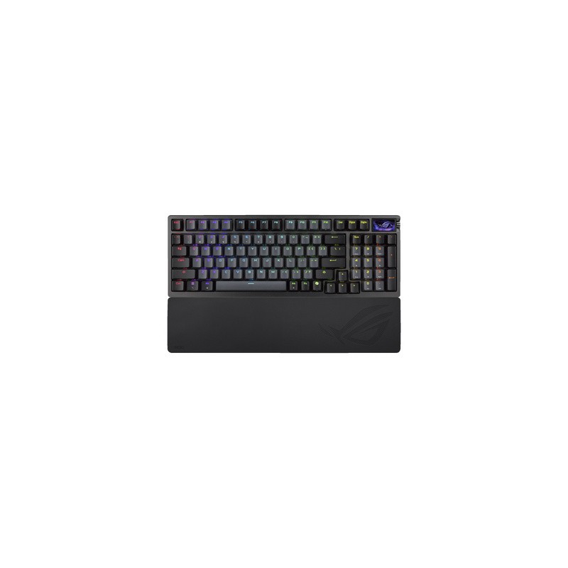 Tipkovnica ASUS ROG Azoth 96 HE, ROG HFX V2 Analog, US g., črna