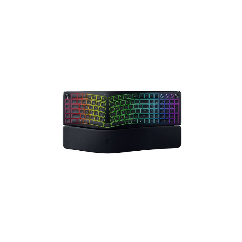 Tipkovnica Razer Pro Type Ergo, škarjasta stikala, US SLO g., črna