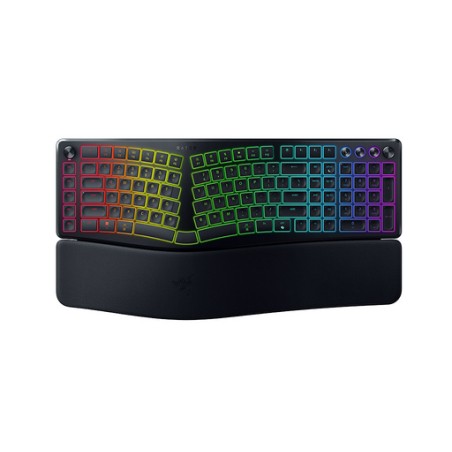Tipkovnica Razer Pro Type Ergo, škarjasta stikala, US SLO g., črna