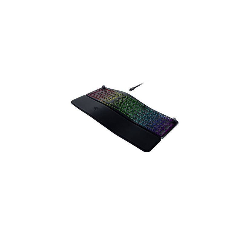 Tipkovnica Razer Pro Type Ergo, škarjasta stikala, US SLO g., črna