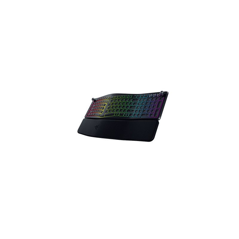 Tipkovnica Razer Pro Type Ergo, škarjasta stikala, US SLO g., črna